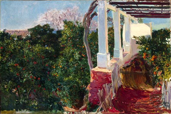 Farm-House, Alcira (Alquer&iacute;a de Alcira), c. 1903, by Joaqu&iacute;n Sorolla y Bastida (1863-1923)